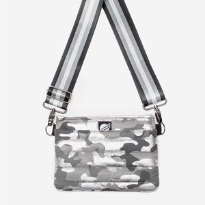 Think Royln silver camo bum bag- cross boy or fanny